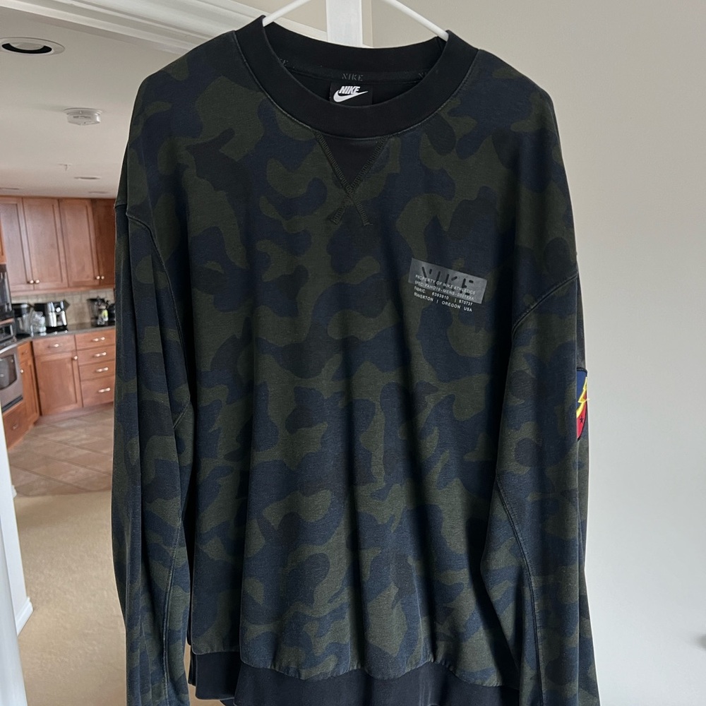 Nike Camo Sweater
